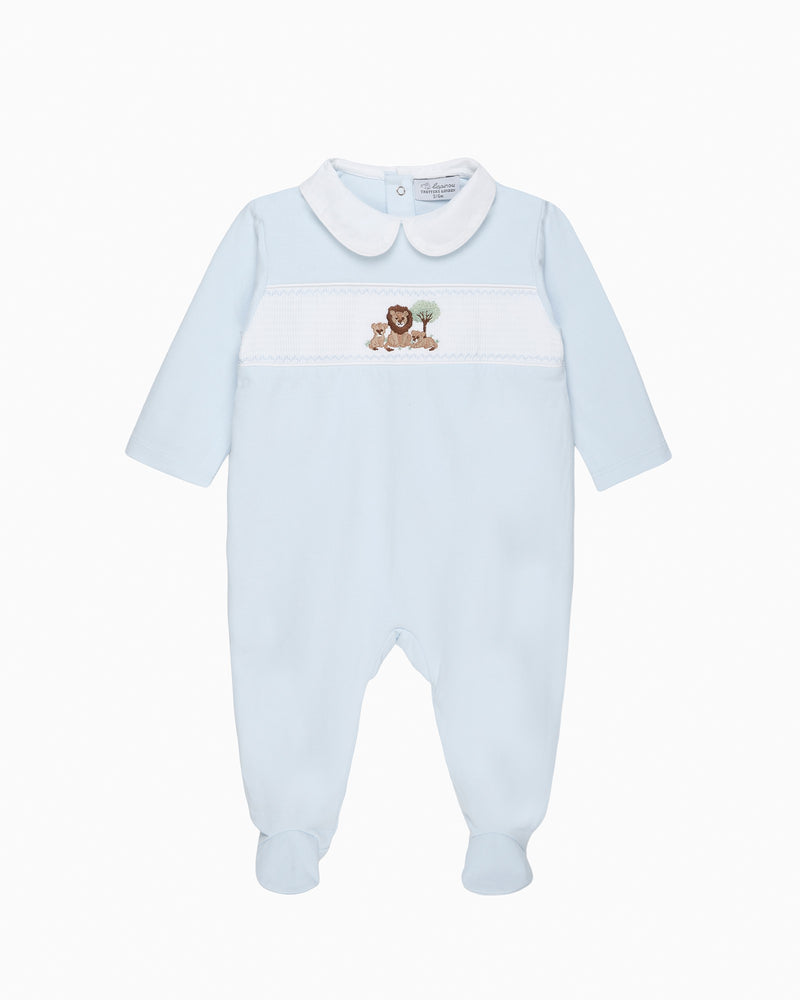 Lapinou All-In-One Baby Augustus & Cubs Smocked All-In-One