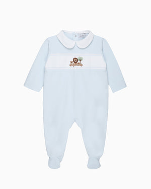 Lapinou All-In-One Baby Augustus & Cubs Smocked All-In-One