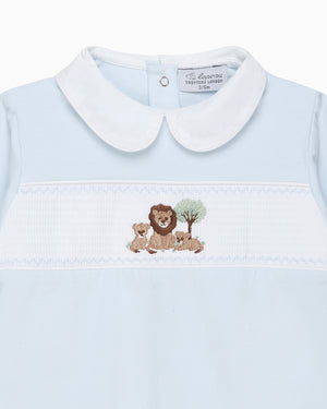 Lapinou All-In-One Baby Augustus & Cubs Smocked All-In-One