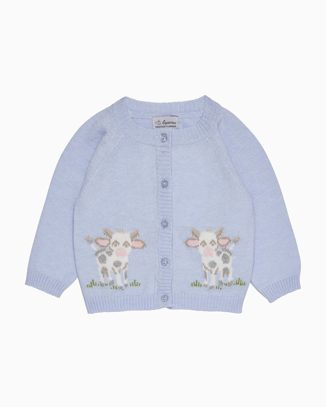 Lapinou Cardigan Baby Moo Cow Cardigan