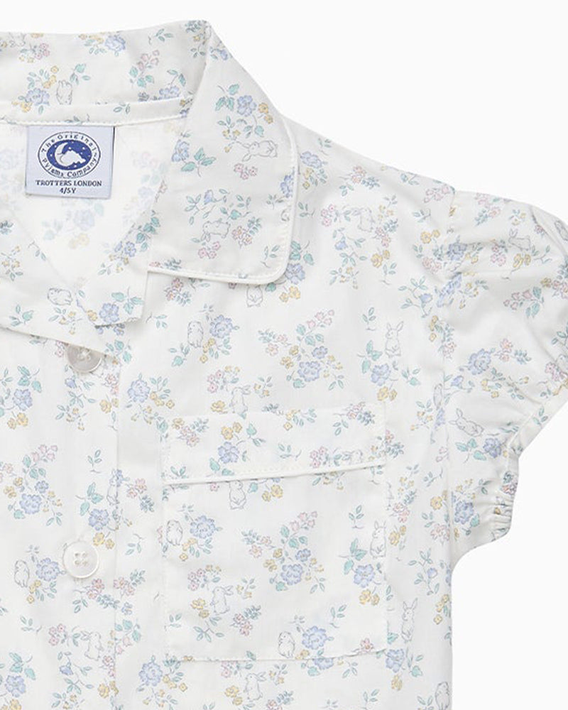 Original Pyjama Company Pyjamas Bunny Woven Short Pyjama Set