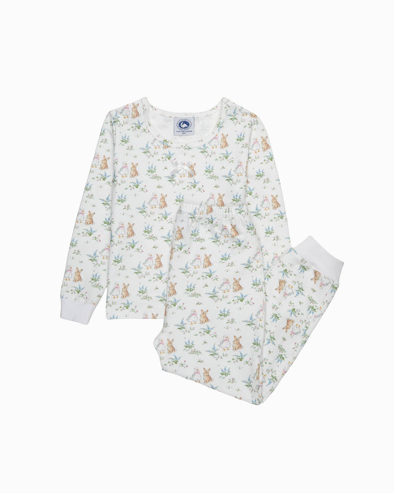 Original Pyjama Company Pyjamas Duck & Bunny Slim Fit Jersey Pyjamas