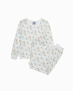 Original Pyjama Company Pyjamas Duck & Bunny Slim Fit Jersey Pyjamas