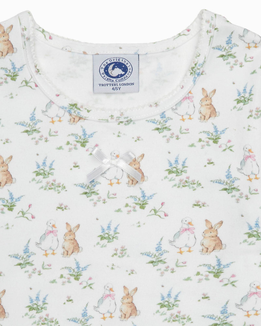 Original Pyjama Company Pyjamas Duck & Bunny Slim Fit Jersey Pyjamas