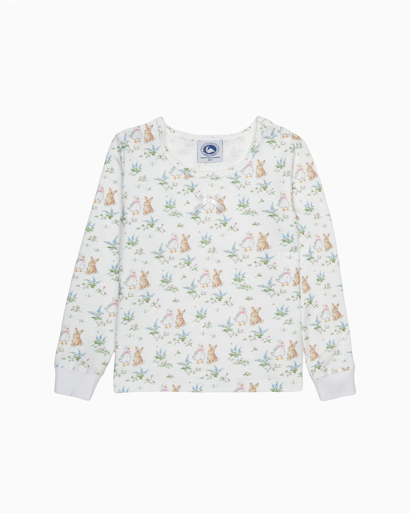 Original Pyjama Company Pyjamas Duck & Bunny Slim Fit Jersey Pyjamas