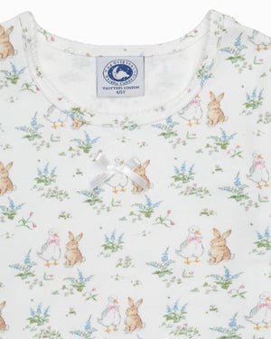 Original Pyjama Company Pyjamas Duck & Bunny Slim Fit Jersey Pyjamas