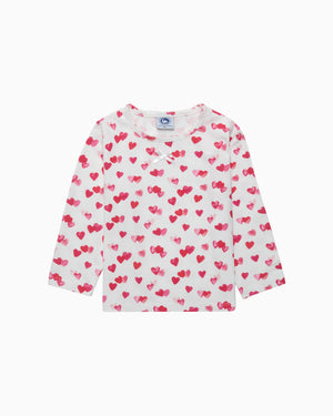 Original Pyjama Company Pyjamas Heart Jersey Pyjamas