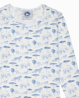 Original Pyjama Company Pyjamas Into The Wild Jersey Slim Fit Pyjamas