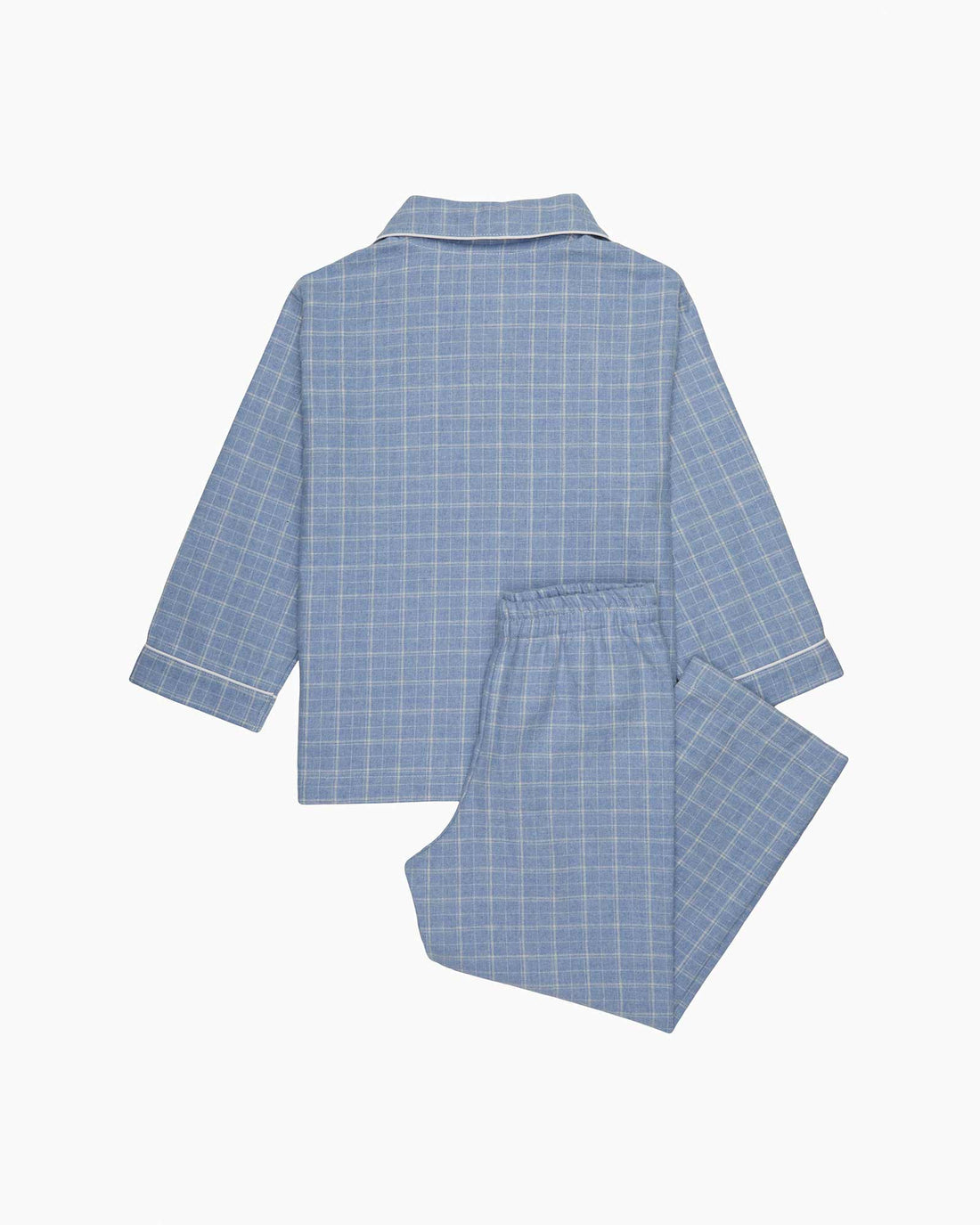 Original Pyjama Company Pyjamas Trumpet Guardsman Pyjama in Blue Check