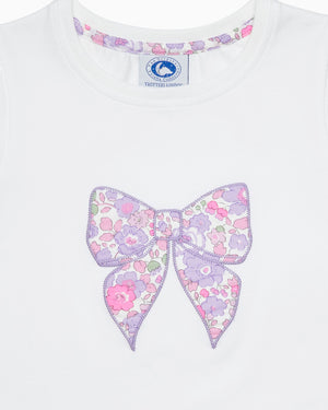 Original Pyjama Company Pyjamas Betsy Bow Jersey Pyjama Set
