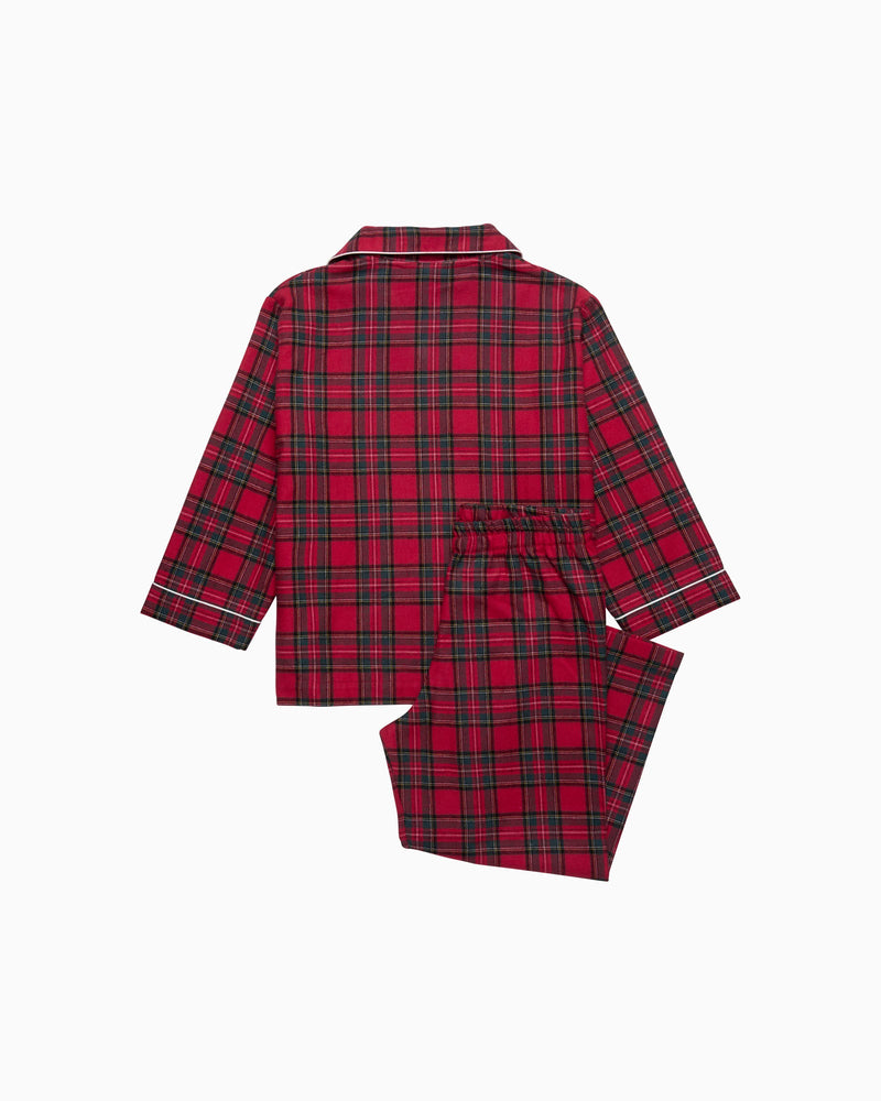 Original Pyjama Company Pyjamas Cosy Tartan Reindeer Pyjamas