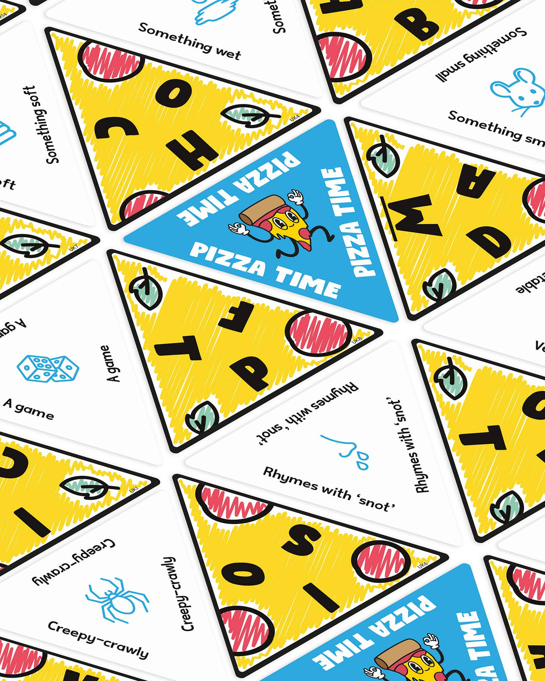 Big Potato Puzzles & Games P for Pizza Kids Menu