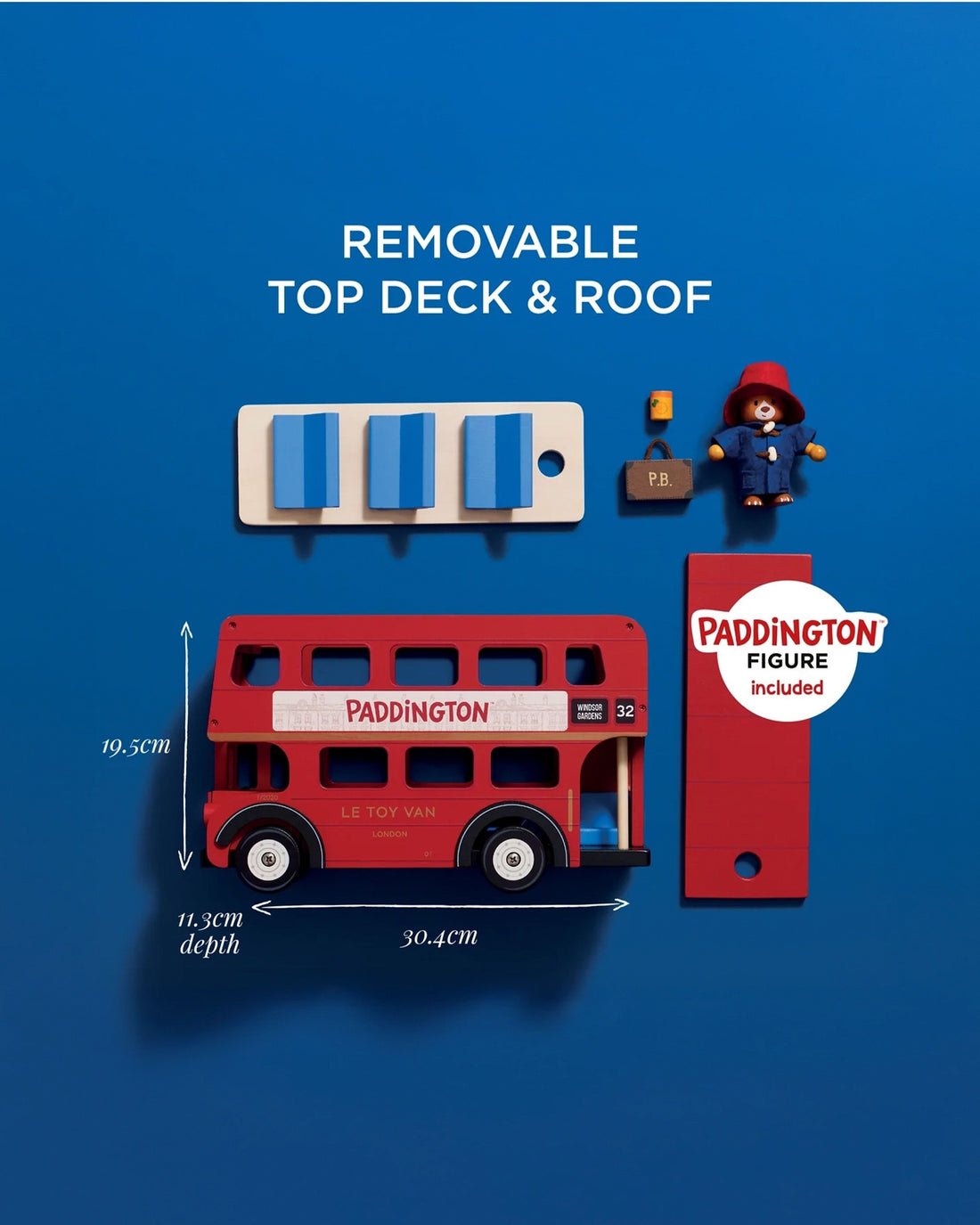 Le Toy Van Toy Vehicles Le Toy Van Paddington London Bus