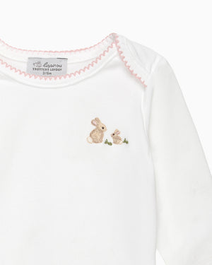 Lapinou Body Baby Bunny Embroidered Envelope Body