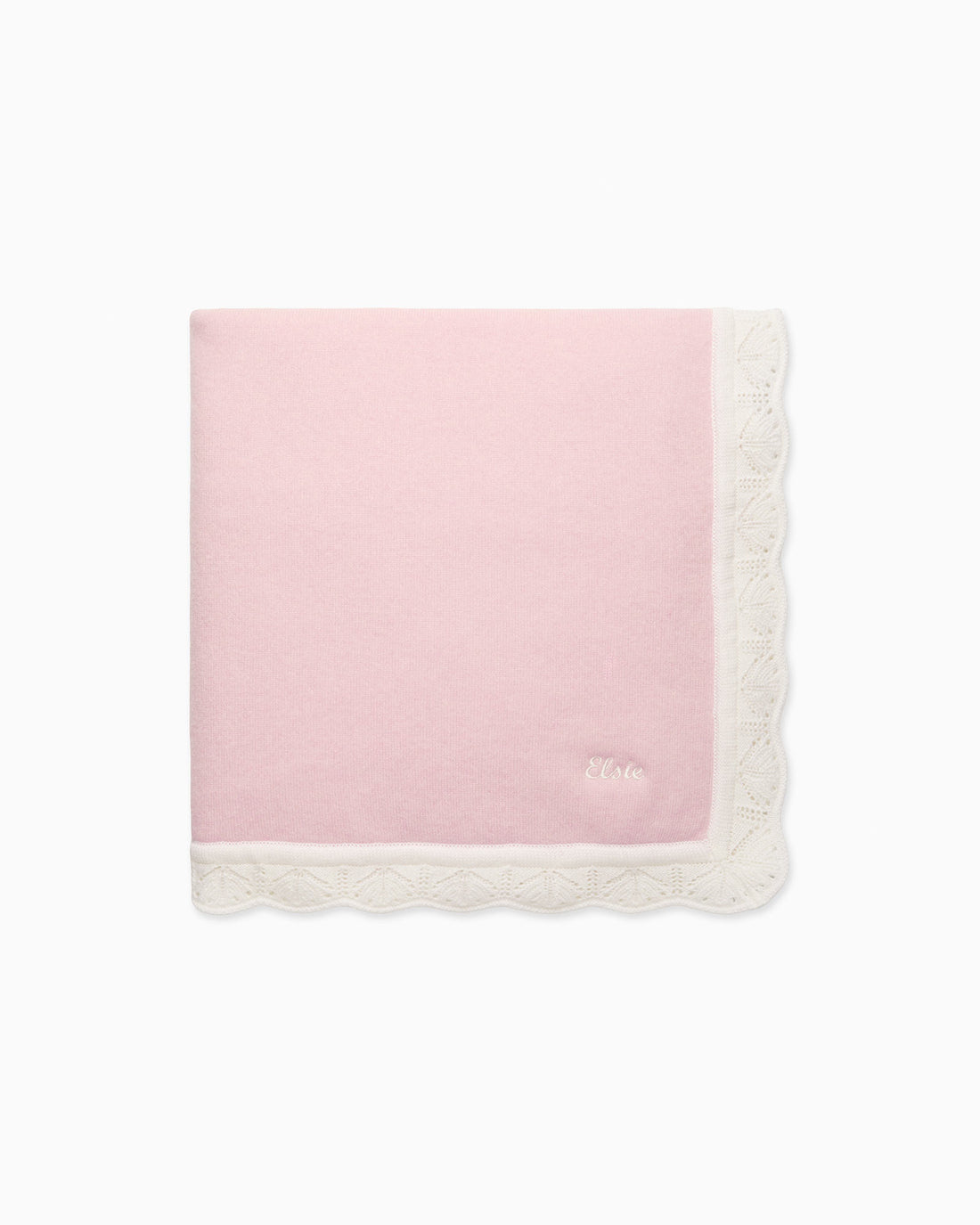 Lapinou Blanket Cashmere Blanket in Pink