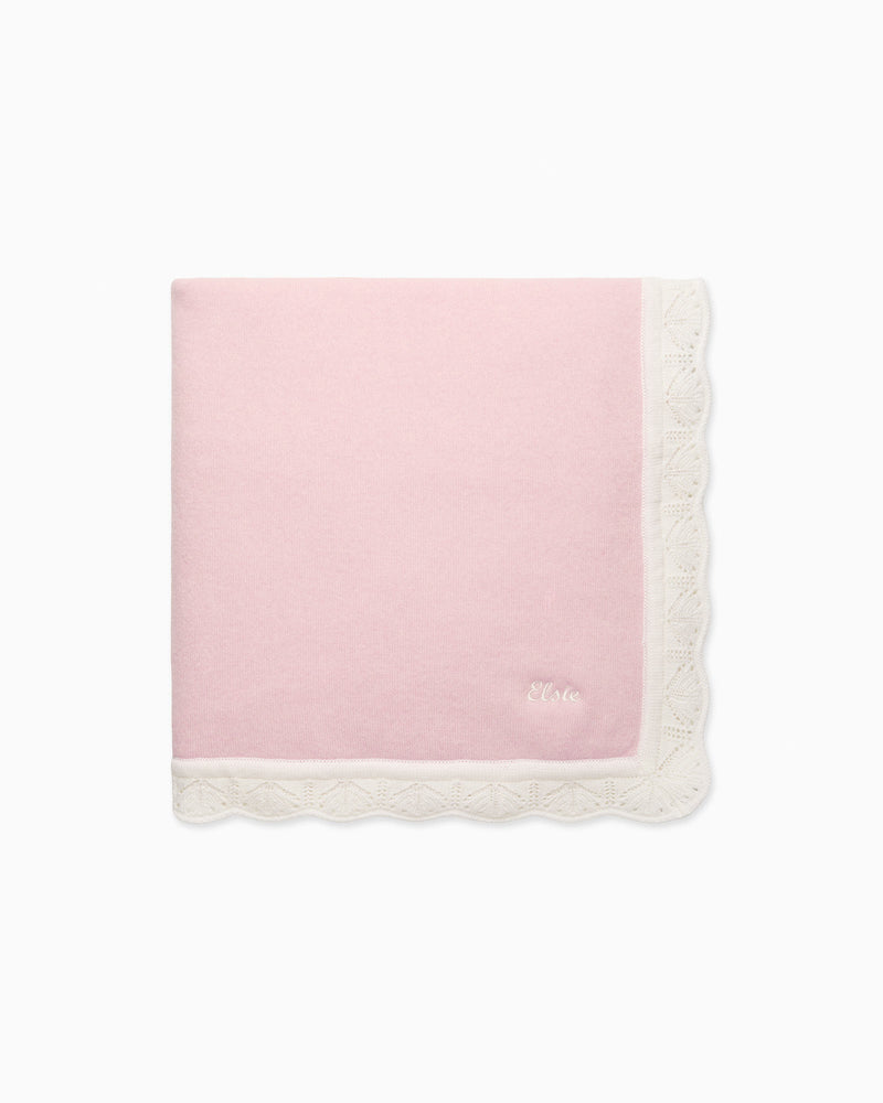 Lapinou Blanket Cashmere Blanket in Pink