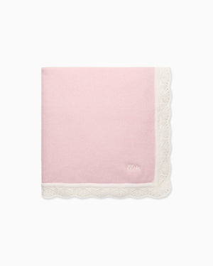 Lapinou Blanket Cashmere Blanket in Pink