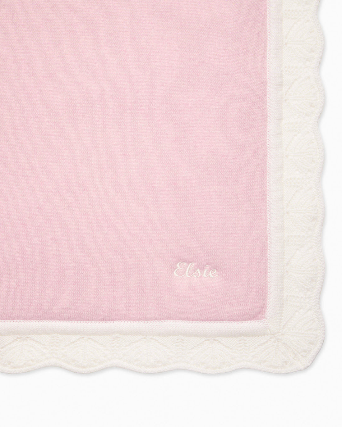 Lapinou Blanket Cashmere Blanket in Pink