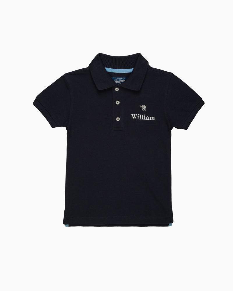 Easy Bundle Bundle Harry Piqué Polo in Navy