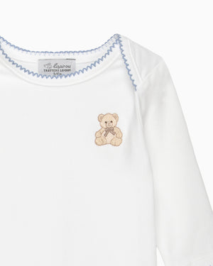 Lapinou Body Baby Teddy Embroidered Envelope Body