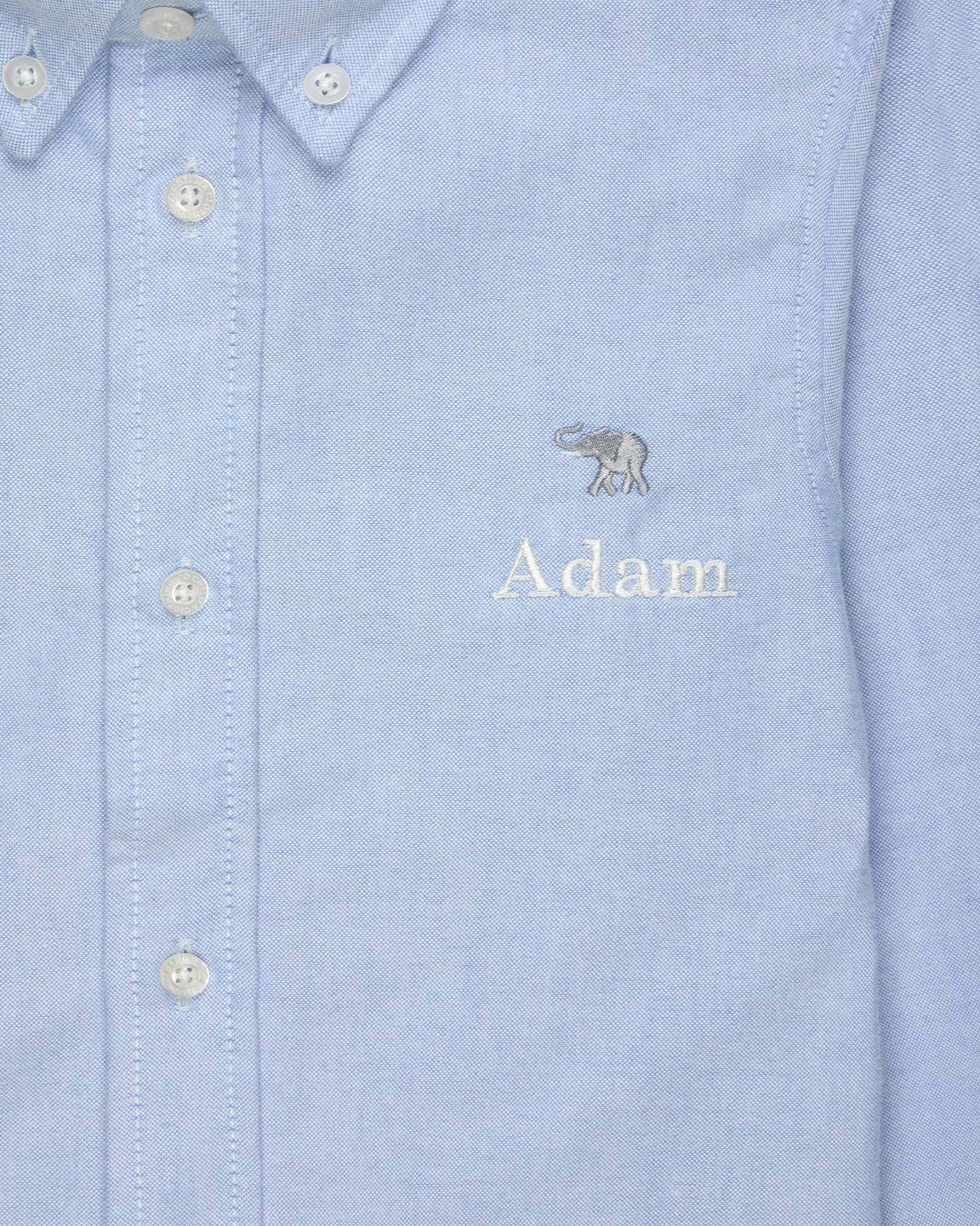 Thomas Shirt Blue Oxford | Trotters London – Trotters Childrenswear
