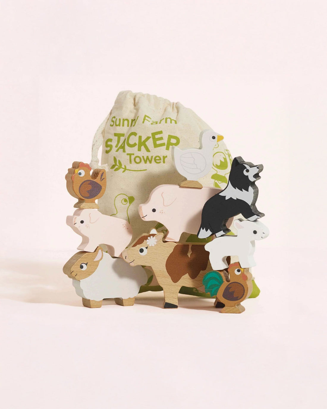 Le Toy Van Toy Le Toy Van Farmyard Animal Stacker