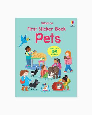 Usborne Book Usborne's First Sticker Book Pets