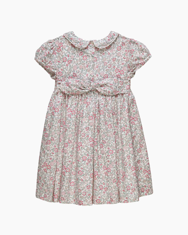 Confiture Dress Arabella Floral Smocked Dress in Pink