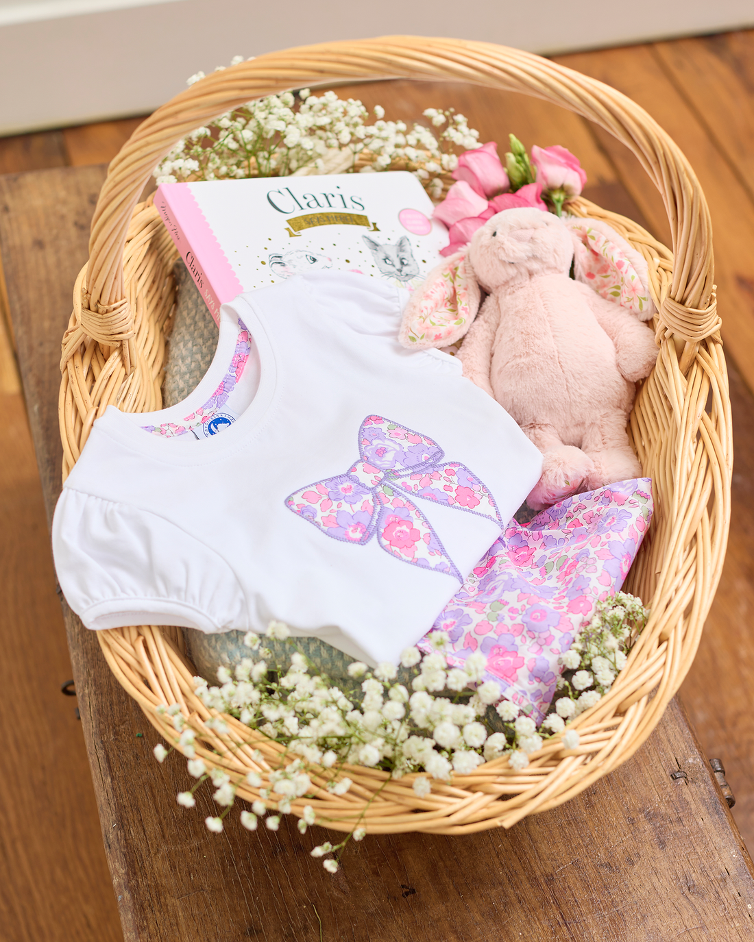 Original Pyjama Company Pyjamas Betsy Bow Jersey Pyjama Set