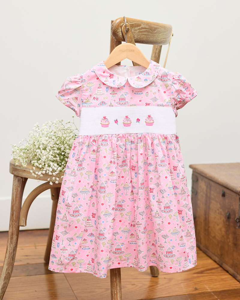 Lily Rose Dress High Tea Smocked Dress