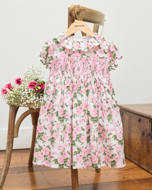 Lily Rose Dress Carline Rose Smocked Dress