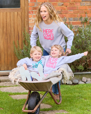 Confiture Sweatshirt Women's Here Comes Trouble Sweatshirt