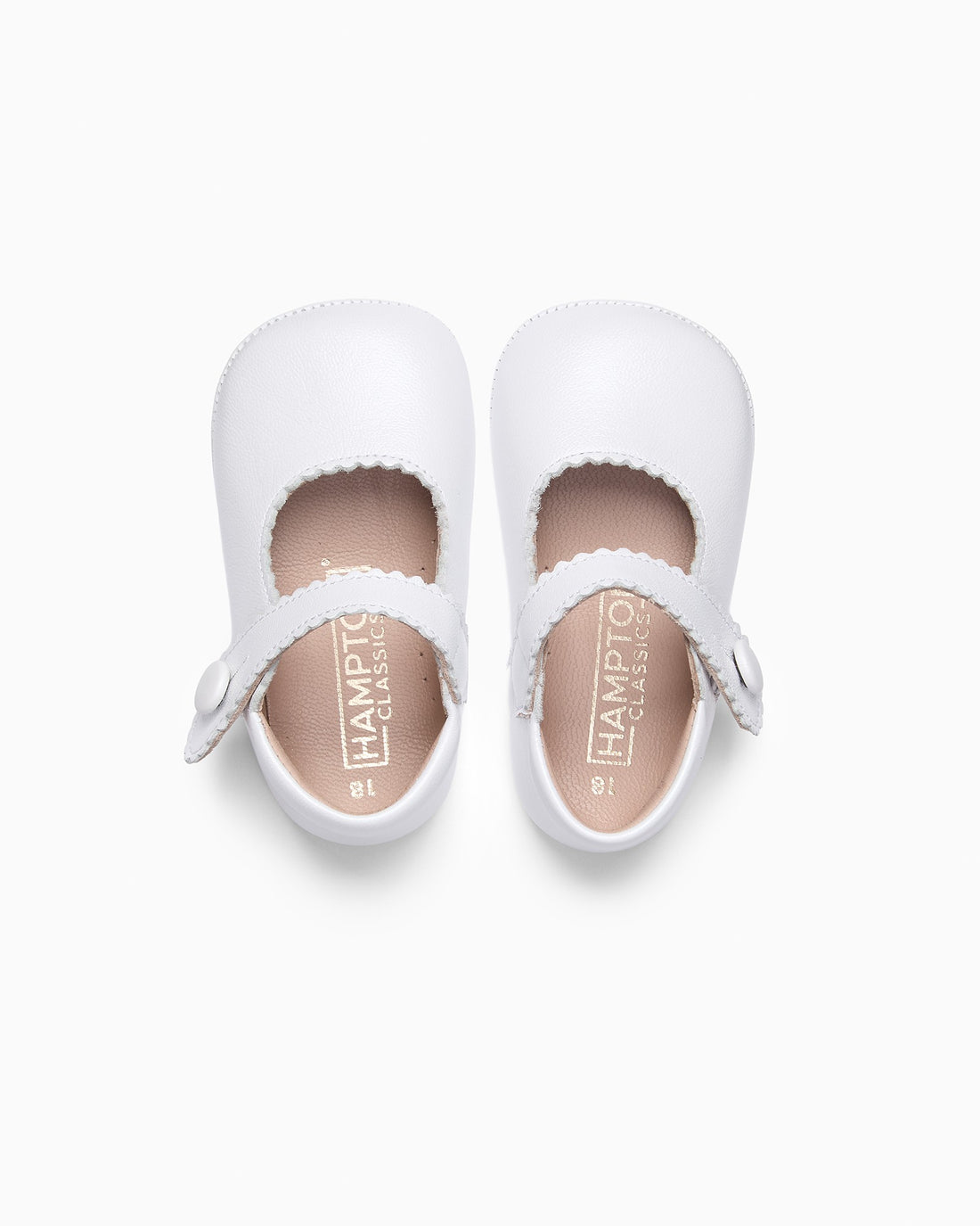 My First Hampton Classics Pre-Walkers My First Hampton Classics Ava Pre-Walkers in White