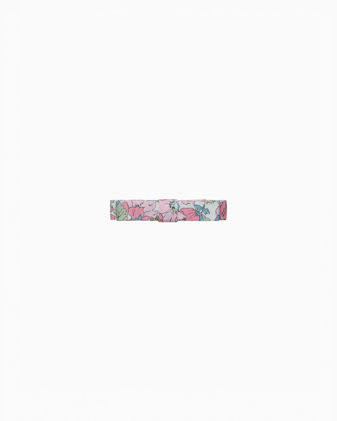 Lily Rose Clip Small Bow Hair Clip in Pink Dahlia