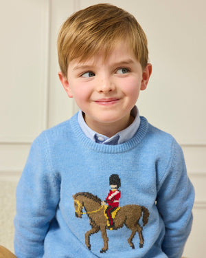 Chelsea Clothing Company Jumper Guardsman on Horse Jumper