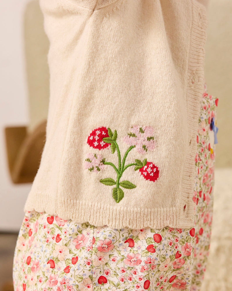 Confiture Cardigan Baby Strawberry Cardigan