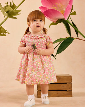 Lily Rose Dress Baby Sparkle Betsy Smocked Dress