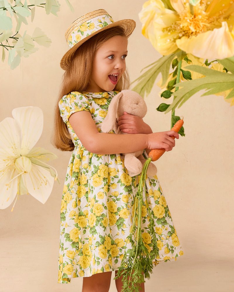 Lily Rose Dress Carline Rose Dress Yellow