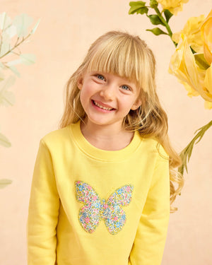 Lily Rose Sweatshirt Emma & Georgina Butterfly Sweatshirt