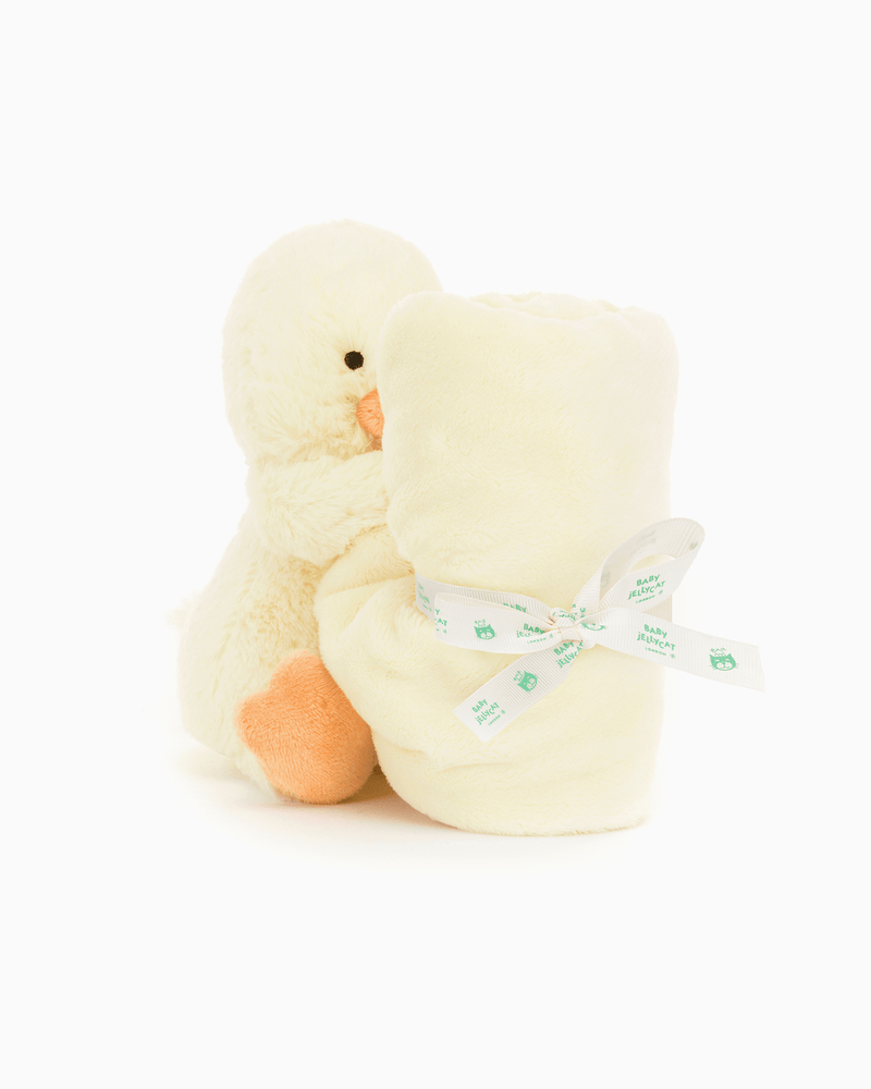 Jellycat Toy Jellycat Bashful Duckling Soother Blanket