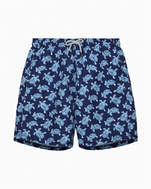 Hampton Swim Swimshorts Men's Swimshorts in Navy Turtle