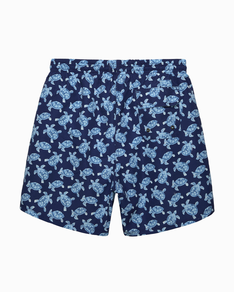 Hampton Swim Swimshorts Men's Swimshorts in Navy Turtle