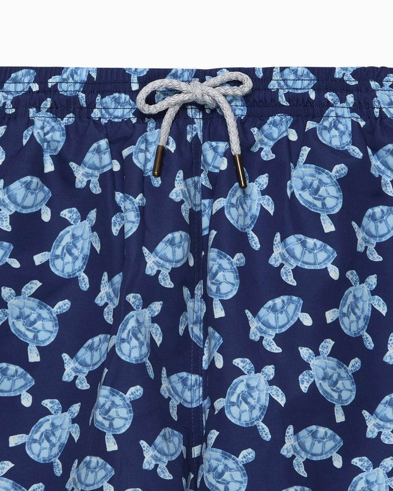 Hampton Swim Swimshorts Men's Swimshorts in Navy Turtle