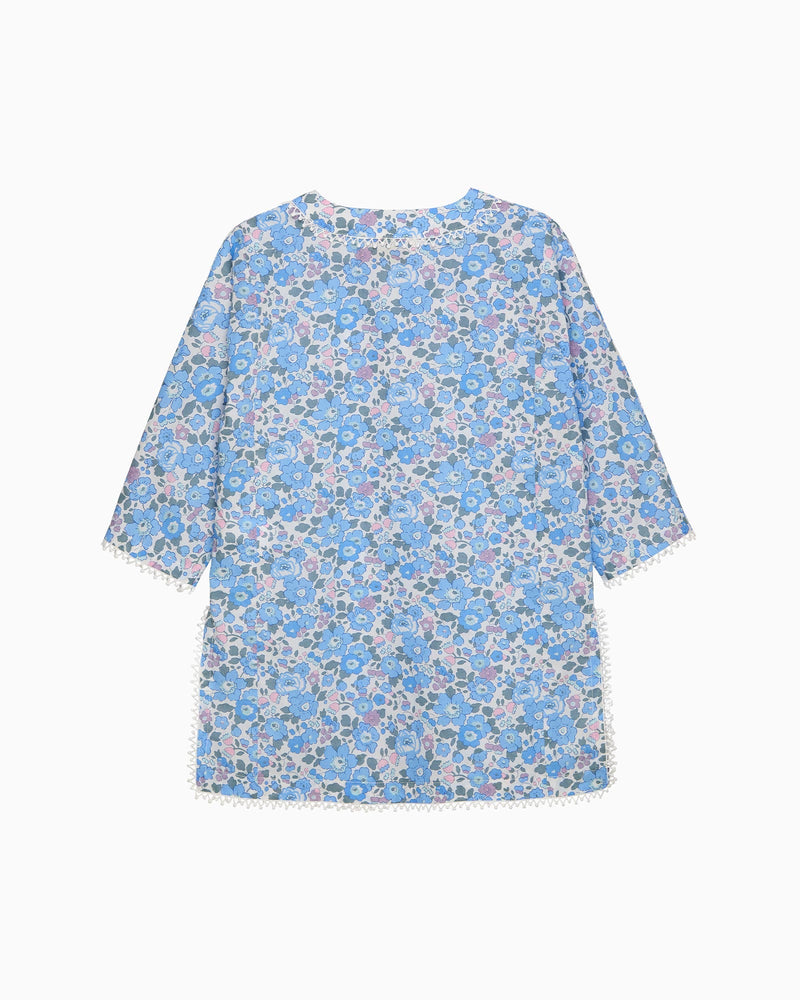 Lily Rose Kaftan Betsy Bobble Trim Kaftan