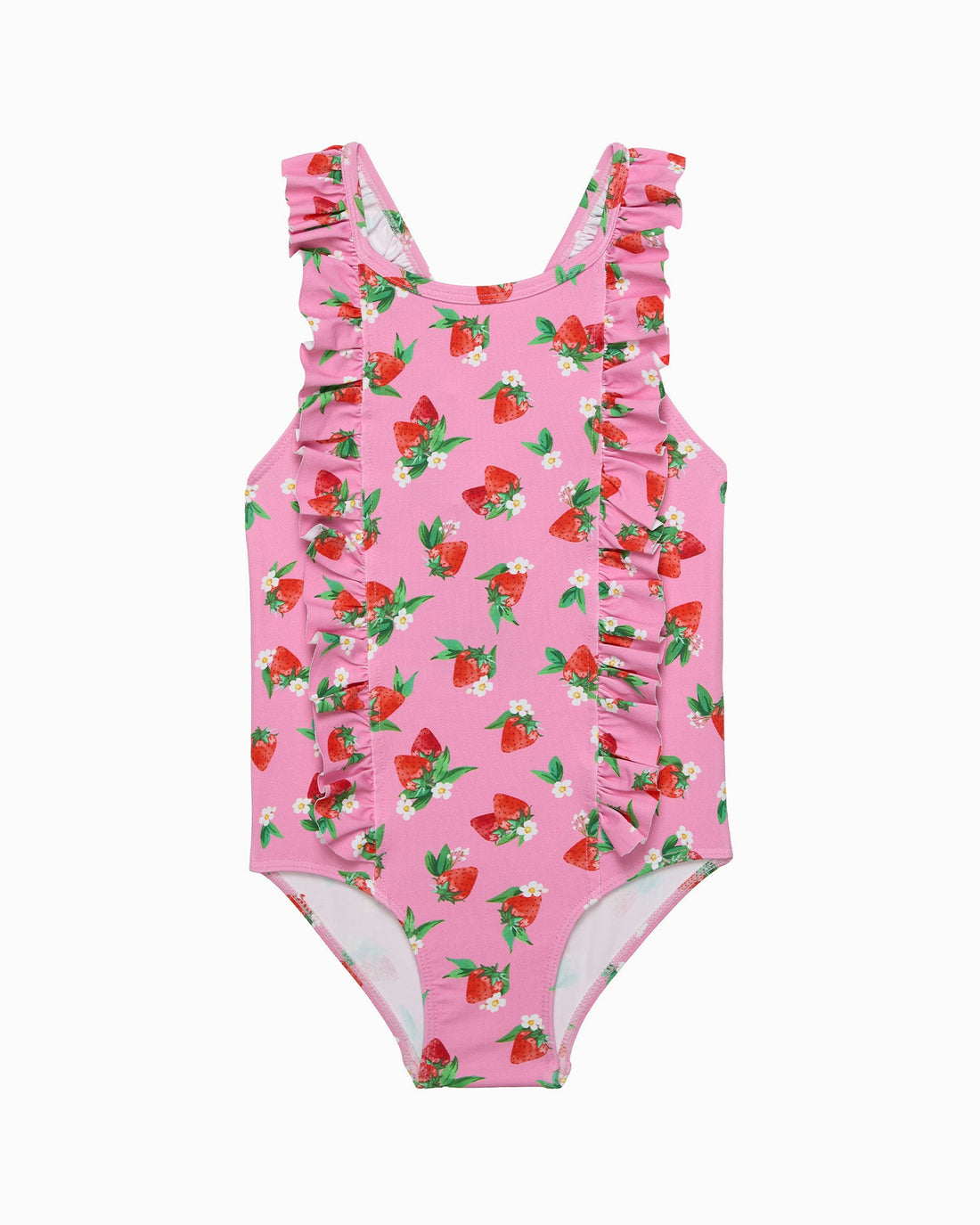 Hampton Swim Swimsuit Frill Swimsuit in Strawberry