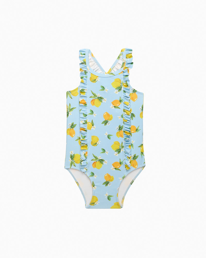 Hampton Swim Swimsuit Baby Frill Swimsuit in Lemon