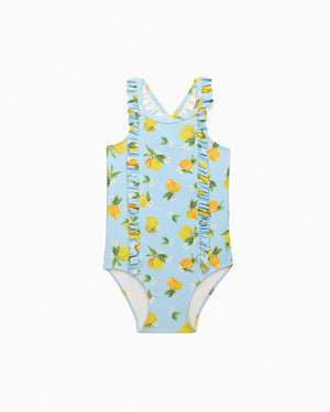 Hampton Swim Swimsuit Baby Frill Swimsuit in Lemon