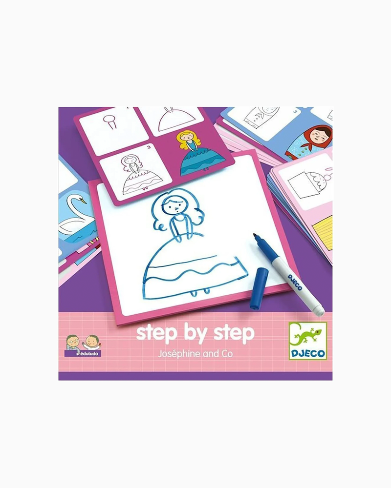 Djeco Toy Djeco Step by Step Drawing