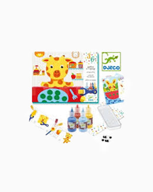 Djeco Arts & Crafts Djeco Sponge Painting Toy Adventure