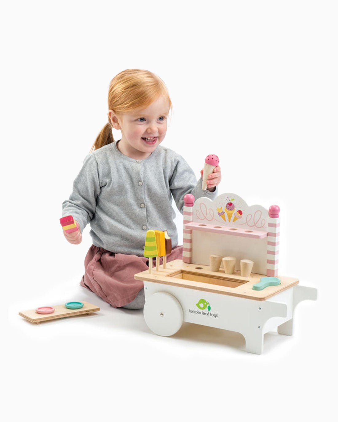 Tender Leaf Toys Toy Ice Cream Cart